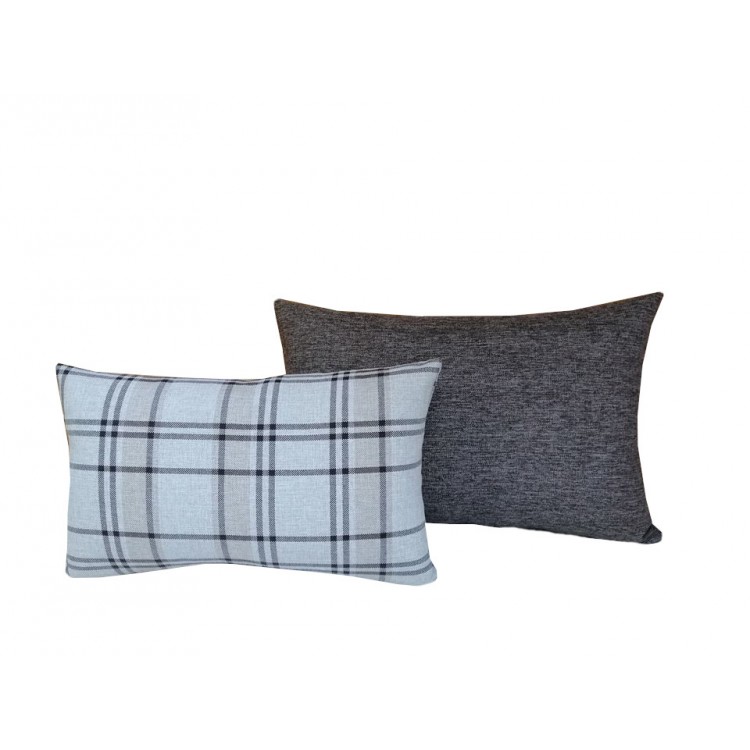 Keten Bel Yastığı 2 adet 60x35 Cm -Fitsdekor